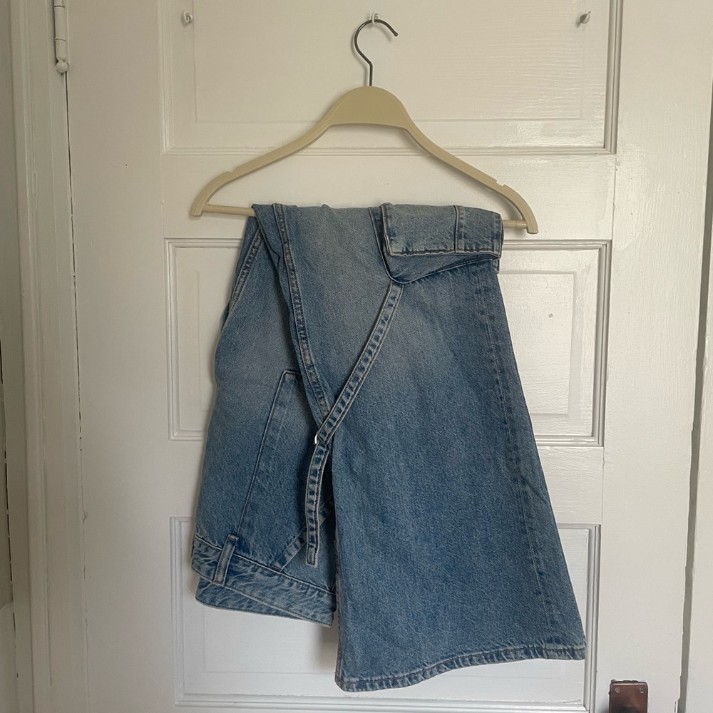 Zara TRF BELT LOOP CARGO JEANS - Picture 6 of 9